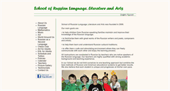 Desktop Screenshot of nhrussianschool.com