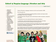 Tablet Screenshot of nhrussianschool.com